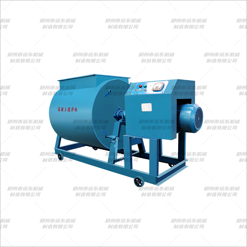 强制式单轴卧式搅拌机(图1) 强制式单轴卧式搅拌机(图1)